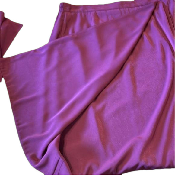 Tilley Endurables XL silk(microfibre)  maroon travel top/skirt set vintage set - Picture 8 of 8